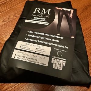 ROBERT MATTHEW BODACIOUS HIGH WAISTED TUMMY CONTROL FASHION LEGGINGS FOR WOMEN